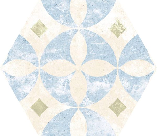 Heritage Mix Hex2 -azulejo hexagonal